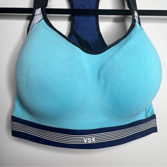 Victoria Secret Incredible Sport Bra 34DDD Wireless Padded Racerback High - Picture 4 of 12